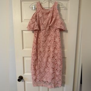 NWOT Nanette by Nanette Lepore Pink blush lace dress